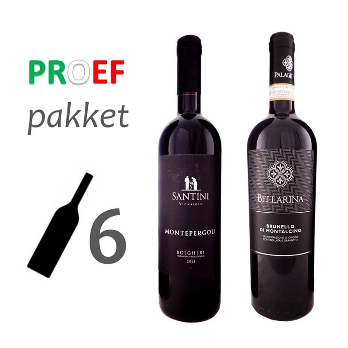 Proefpakket Sangiovese wijnen