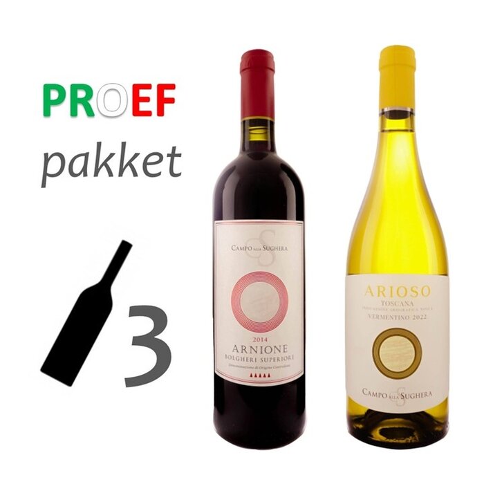 Campo alla Sughera Proefpakket Campo alla Sughera