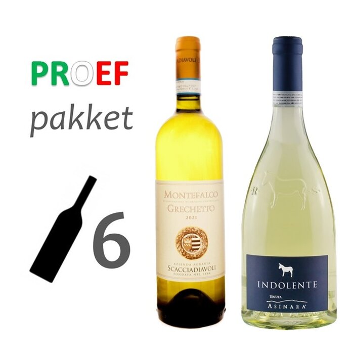 Proefpakket Witte tafelwijn