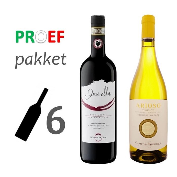 Proefpakket vakantie Toscane