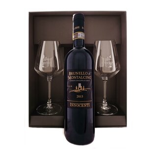 Innocenti Brunello di Montalcino DOCG in luxe giftbox