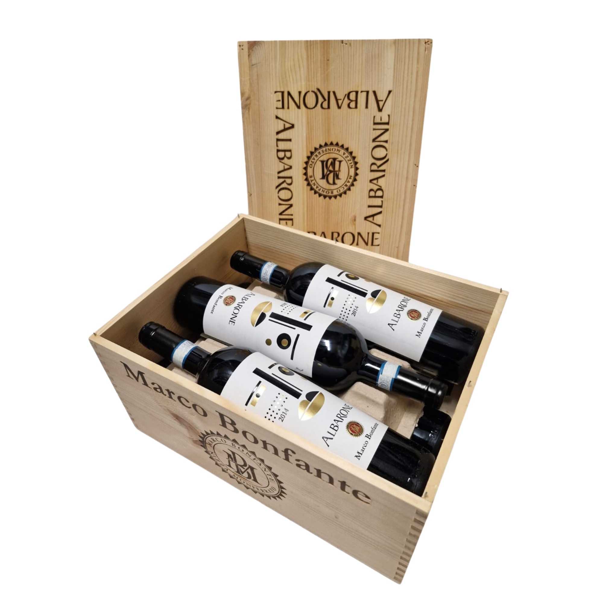 Marco Bonfante Albarone Albarossa Bonfante - 6 flessen in KIST