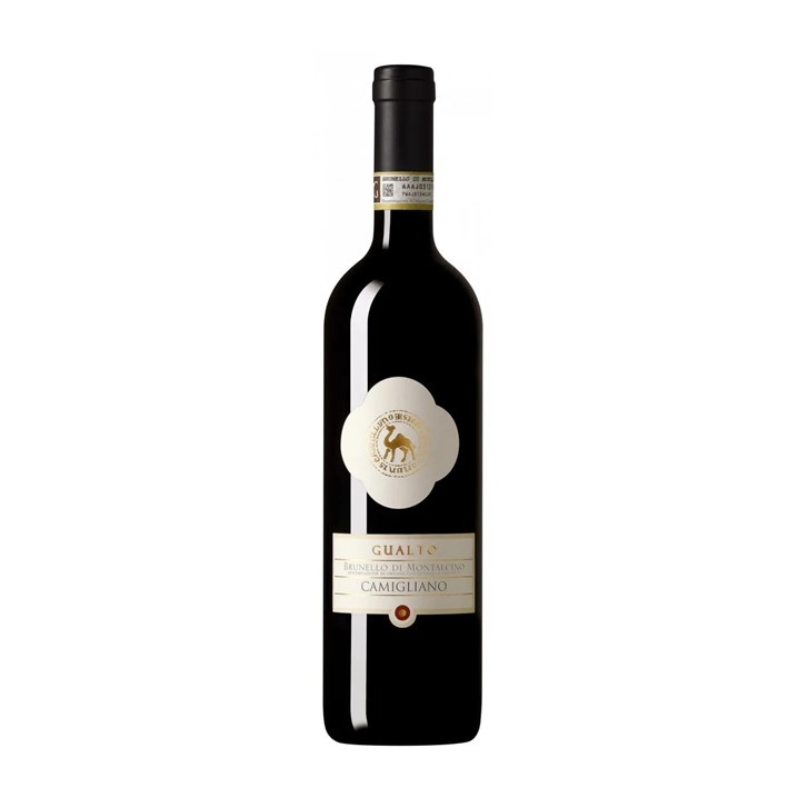 Camigliano Gualto Brunello di Montalcino Riserva - 6 flessen in KIST