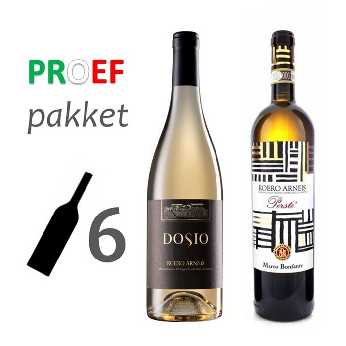 Proefpakket Piemonte tafelwijnen WIT