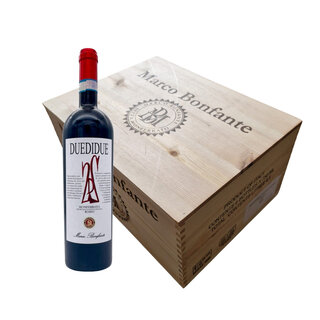 Marco Bonfante Marco Bonfante DUEDIDUE Monferrato Rosso DOC- 6 flessen in KIST