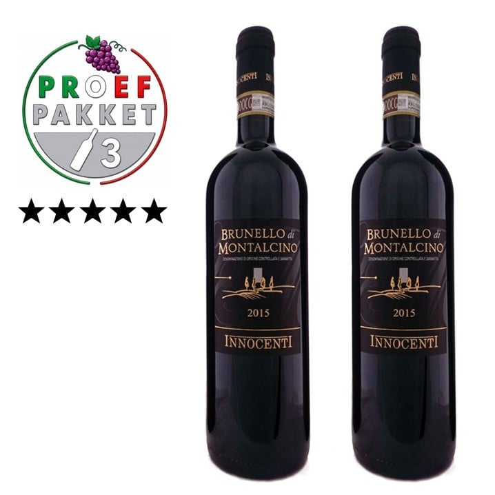 Proefpakket 5 sterren Jaargangen Brunello di Montalcino