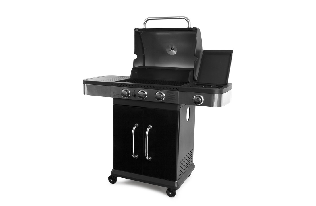 Garden Grill Gasbarbecue 3+1 met zijbrander buitenenthuis.nl