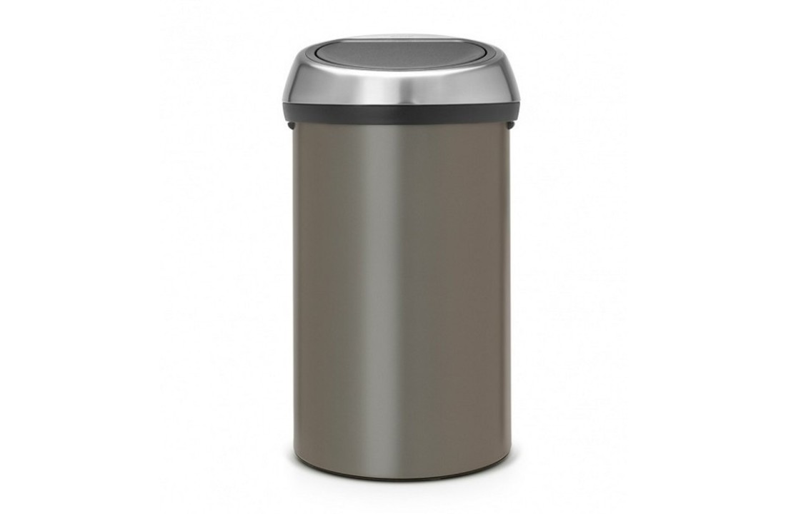 Brabantia Touch Bin platinum 60ltr