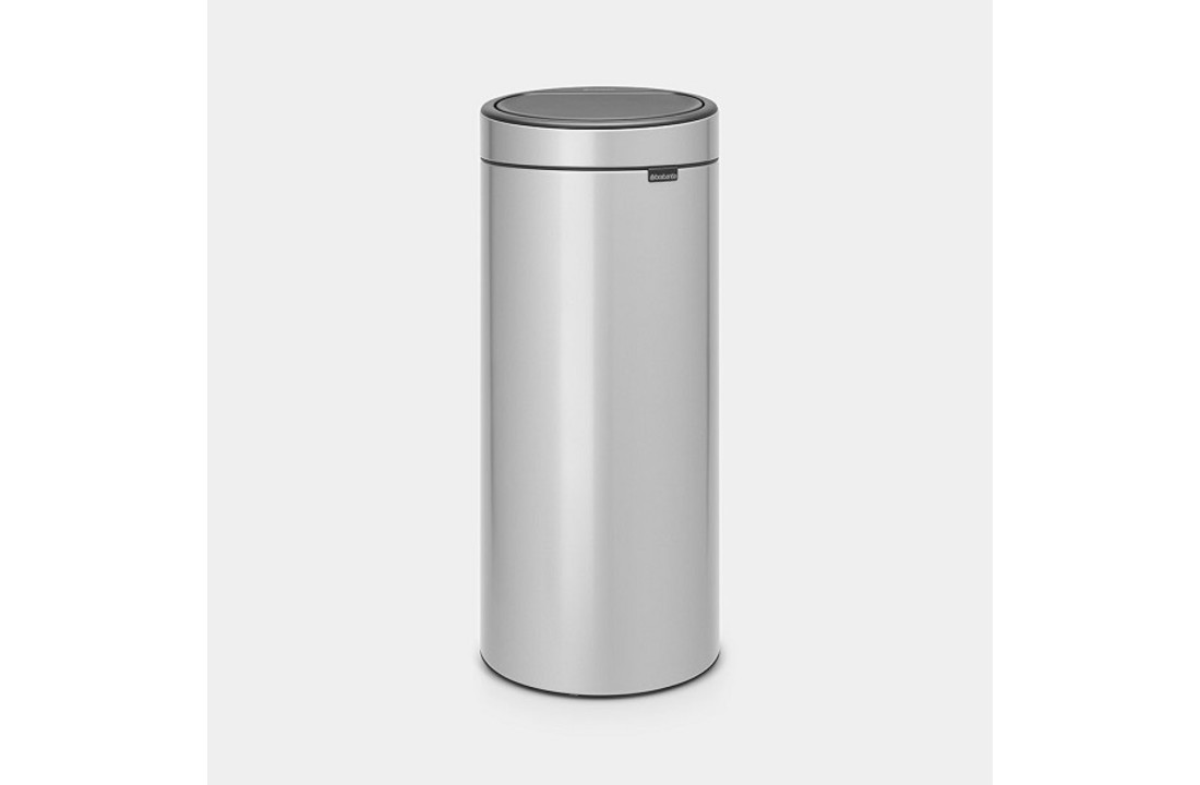 Brabantia Touch bin 30L Metallic grey