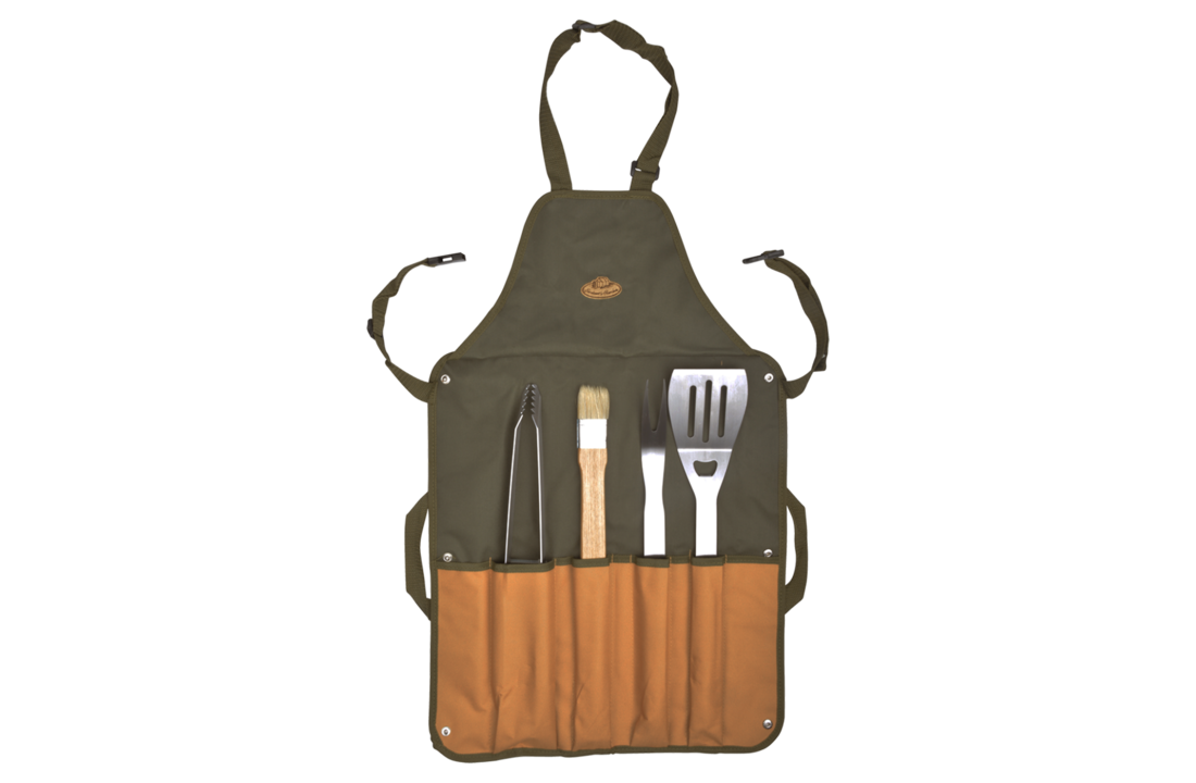 Esschert design - Barbecue schort met gereedschap