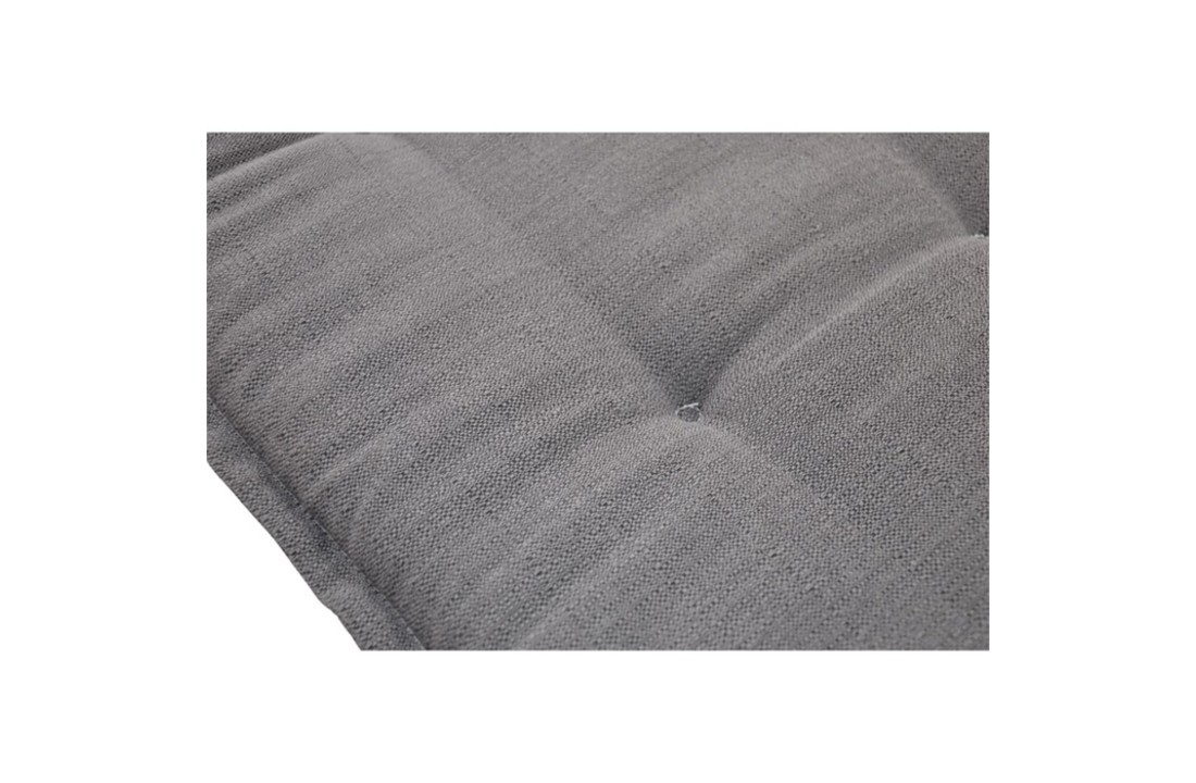 Bankkussen antraciet 150cm, 6cm dik