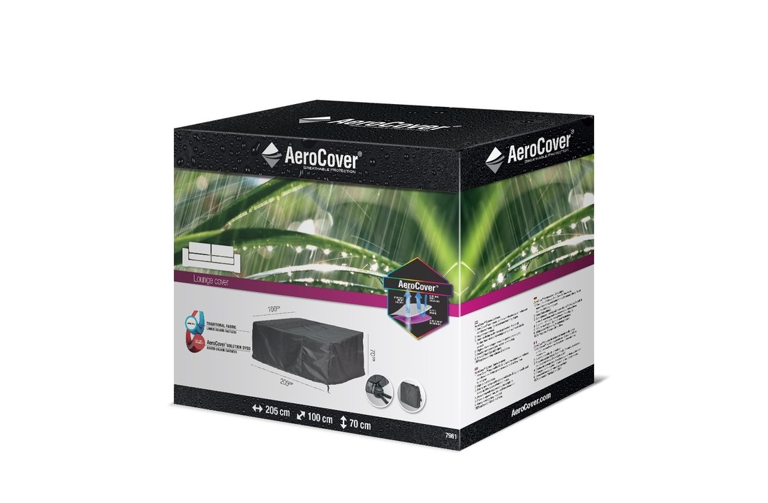 AeroCover - Loungebankhoes 205x100xH70