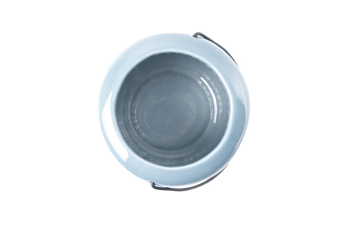 Esschert design - 50 tinten blauw windlicht - M