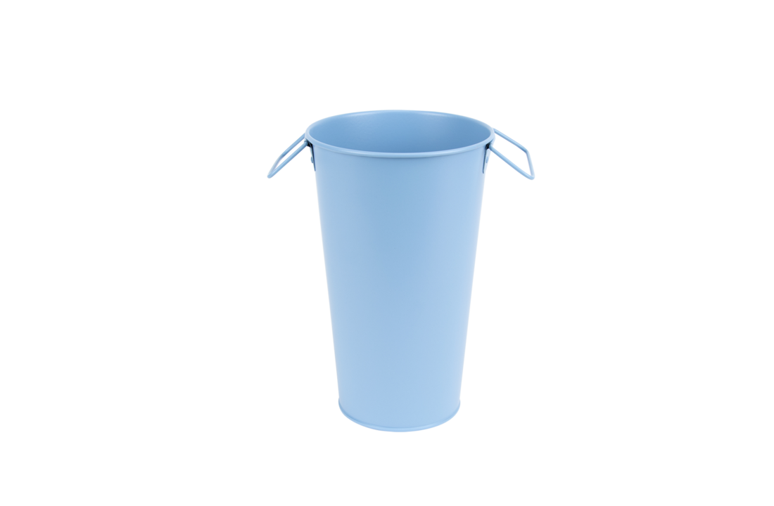 Esschert design - 50 tinten blauw vaas - 18cm (per stuk)