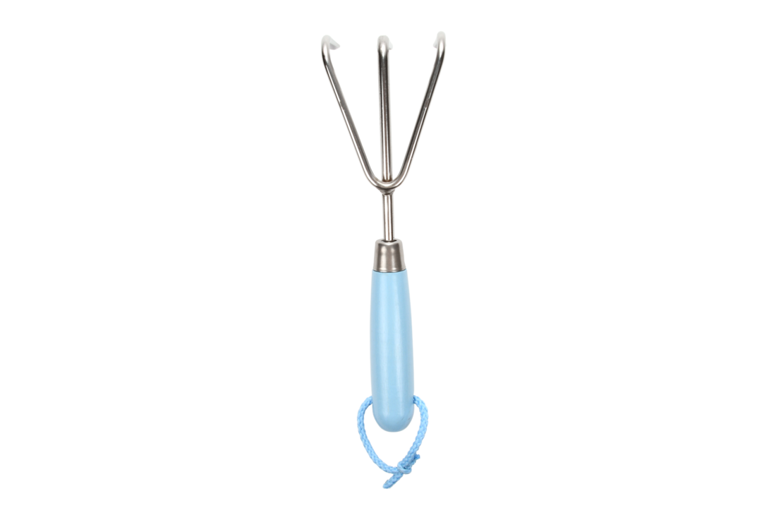 Esschert design - 50 tinten blauw handharkje (per stuk)