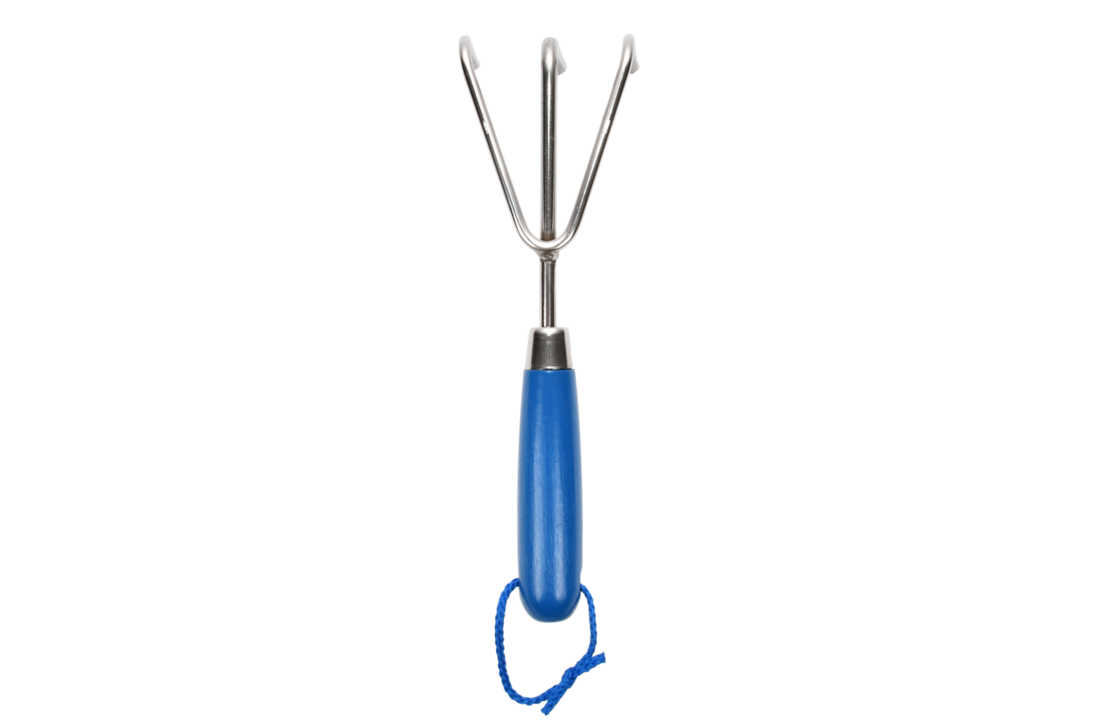 Esschert design - 50 tinten blauw handharkje (per stuk)