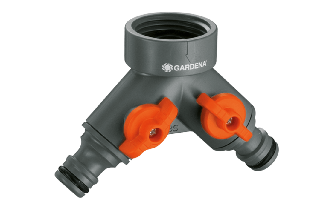 Gardena 2-wegstuk 3/4"