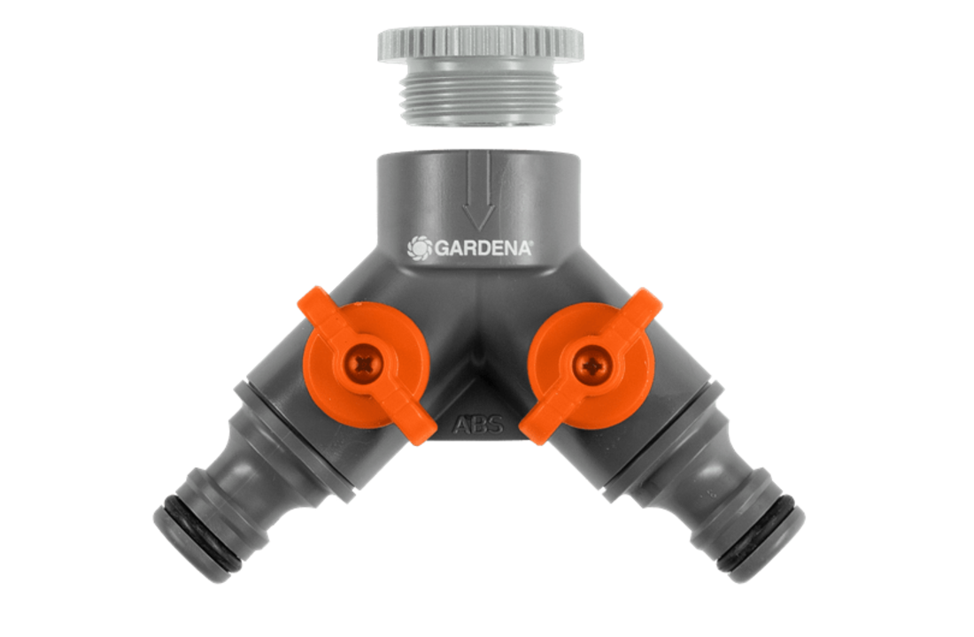 Gardena 2-wegstuk 1/2"