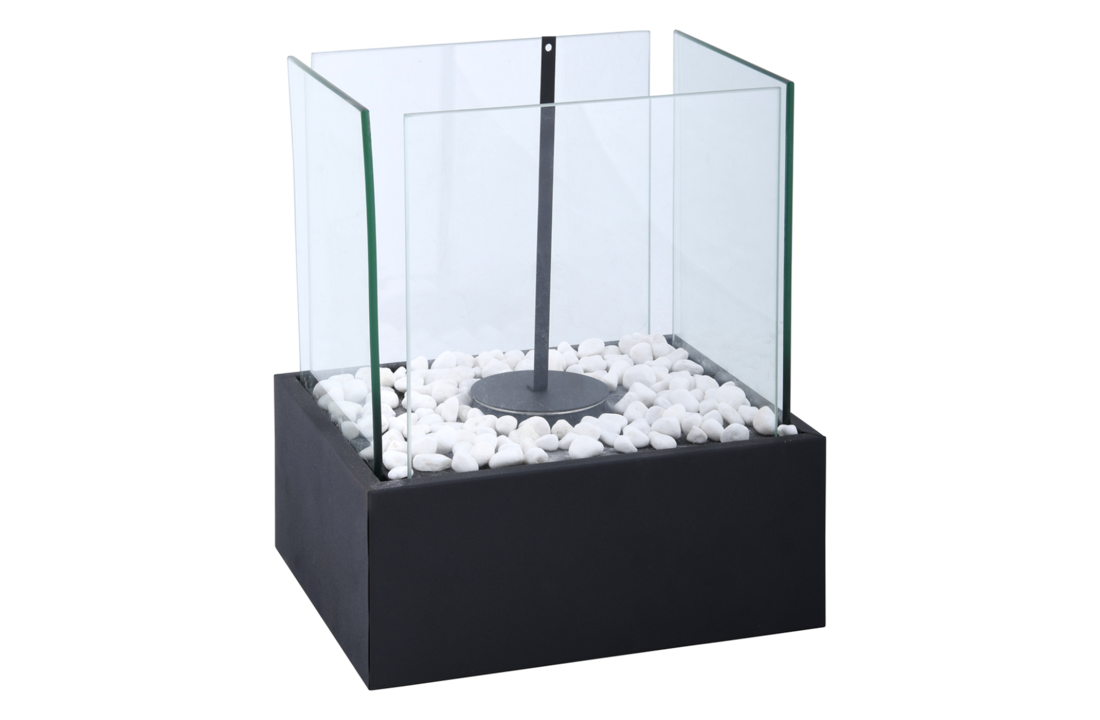 Bioethanol haard Esschert design rechthoekig