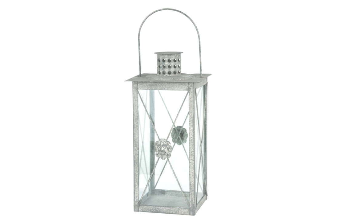 Esschert design - Aged Metal leeuw lantaarn