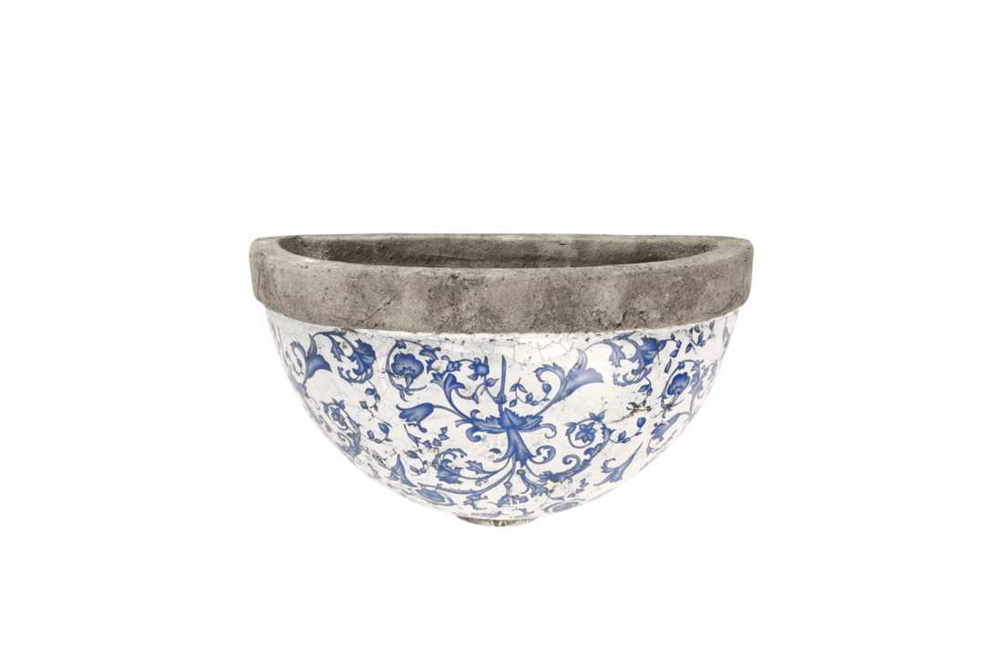 Esschert design - Aged ceramic muurhanger