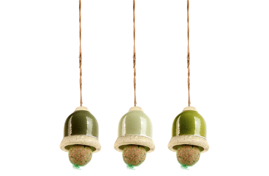 Esschert design - Groentinten voederklok (per stuk)
