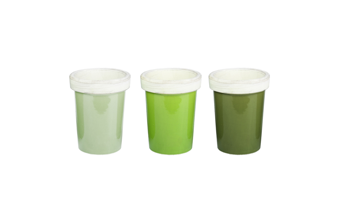 Esschert design - Groentinten long tom bloempot (per stuk)
