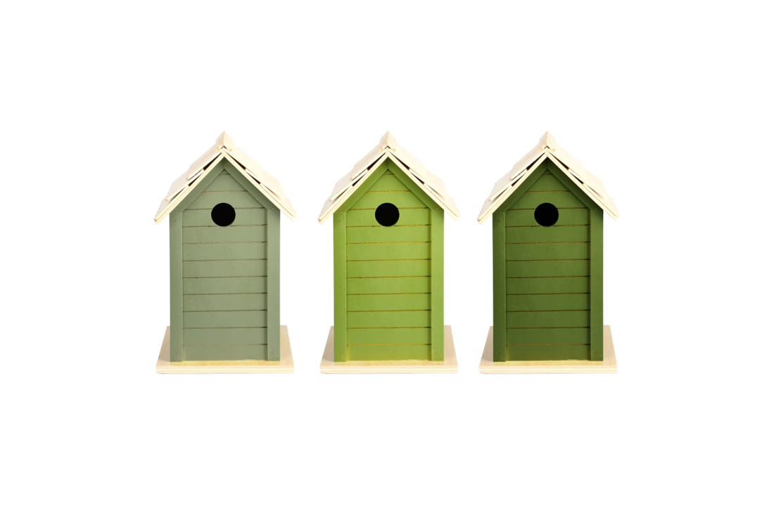 Esschert design - Groentinten nestkast (per stuk)