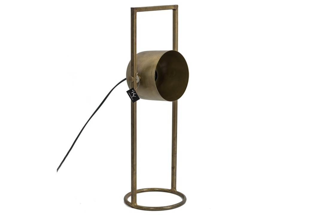 Bureaulamp goud