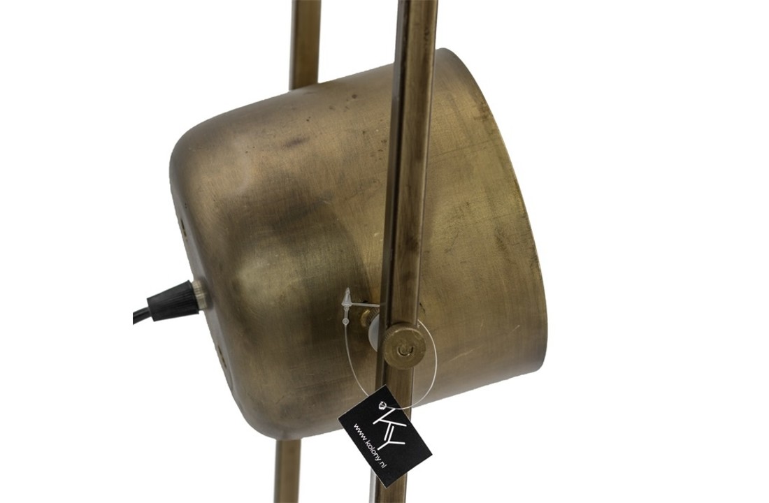 Bureaulamp goud