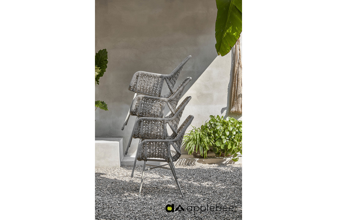 Apple Bee - Stapelstoel Zara White Blaze