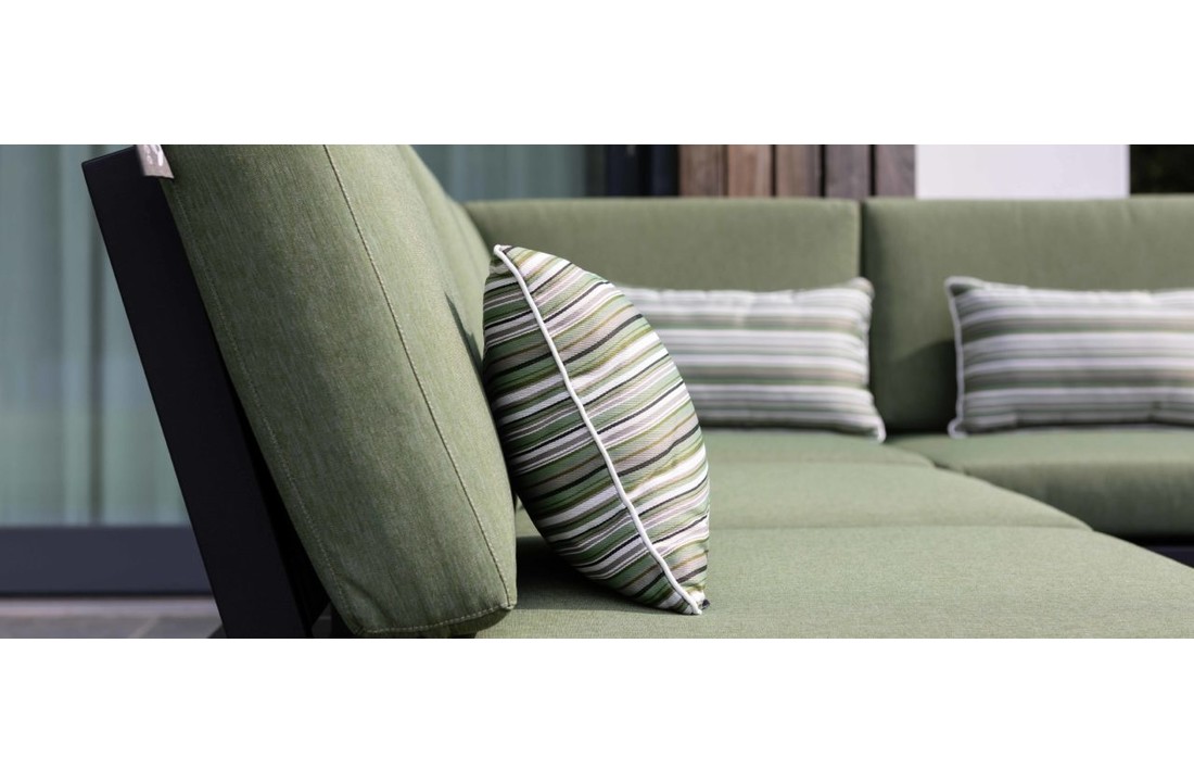 Apple Bee - Lendekussen - Forest breeze 50 x 30 cm met bies