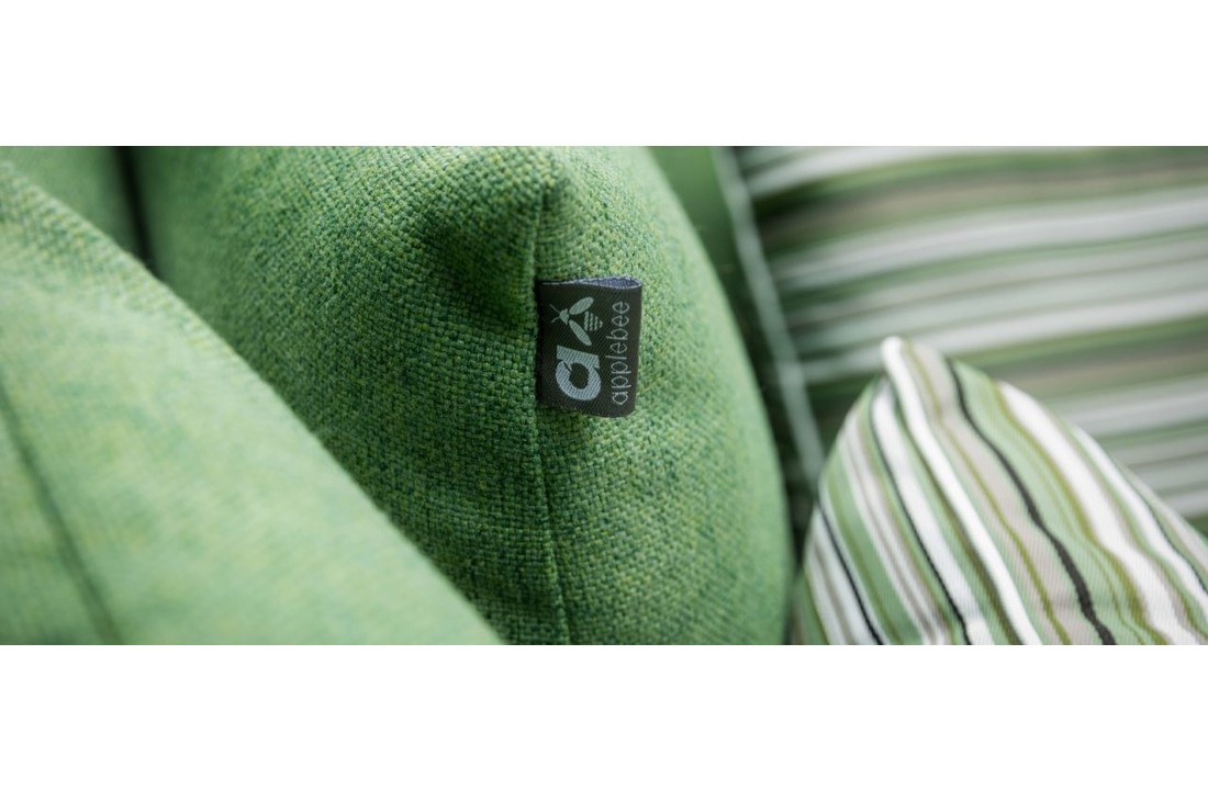 Apple Bee - Sierkussen – Groen 45 x 45 cm (matching Cocoon)