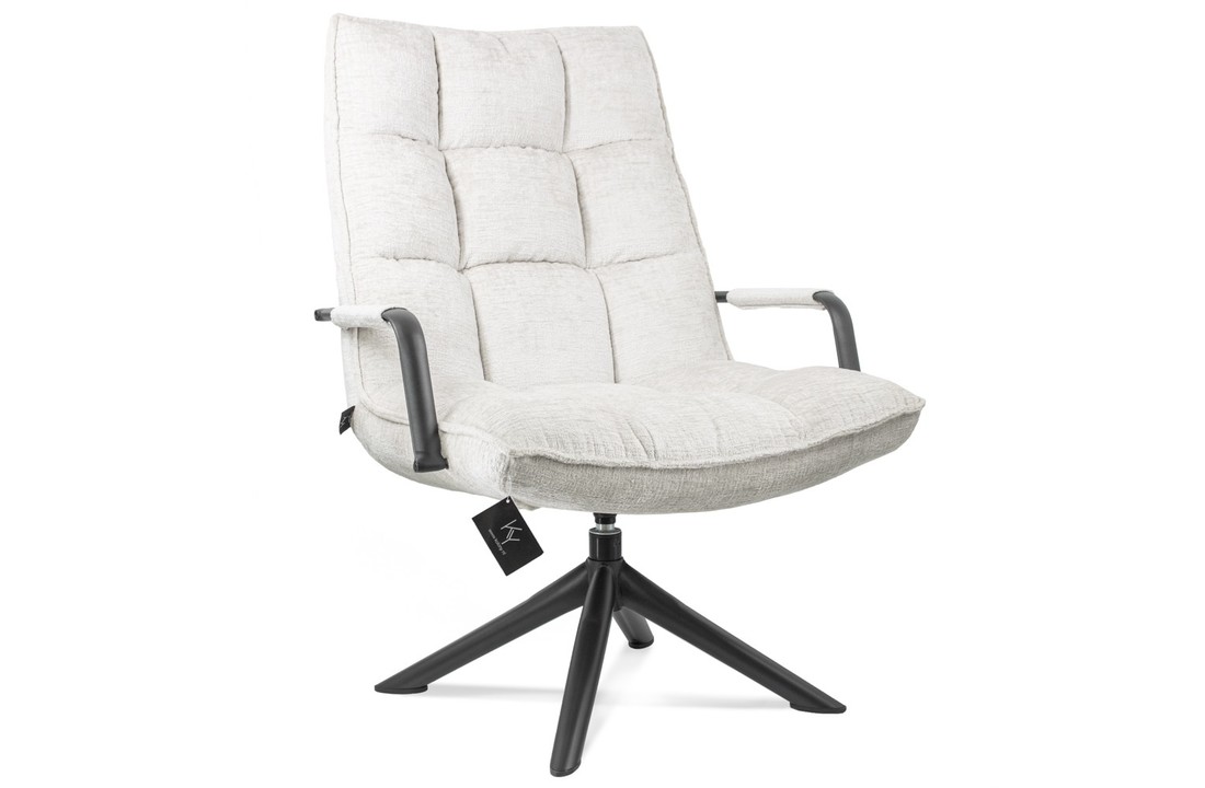 Draaifauteuil met arm Naturel
