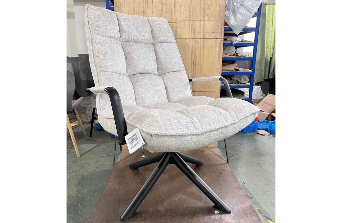 Draaifauteuil met arm Naturel