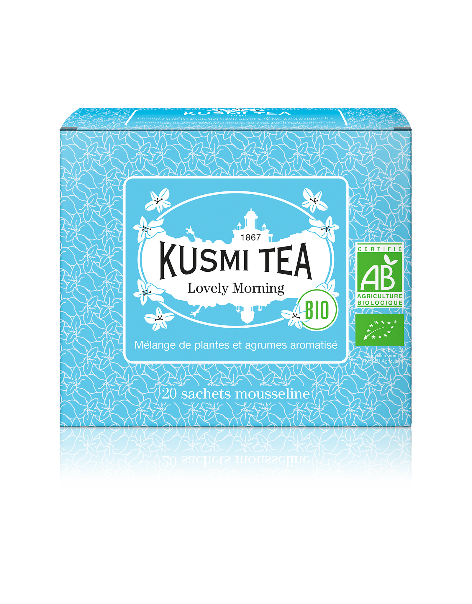 Kusmi Kusmi Tea Lovely Morning Bags, 20pc.