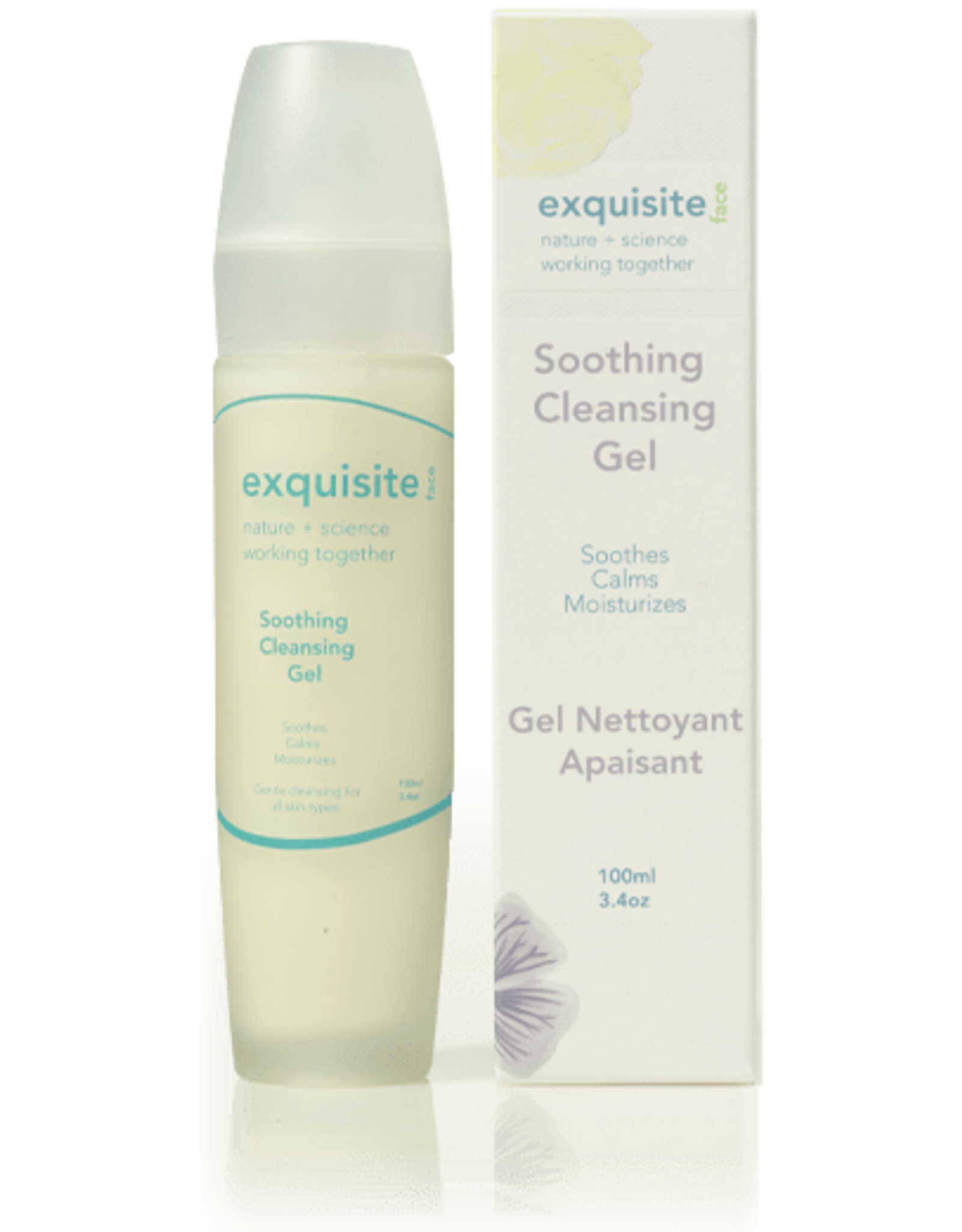 Exquisite Face and Body Soothing Cleansing Gel, 100ml