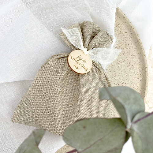 Set van onderzetters uit bamboe Set van onderzetters uit bamboe