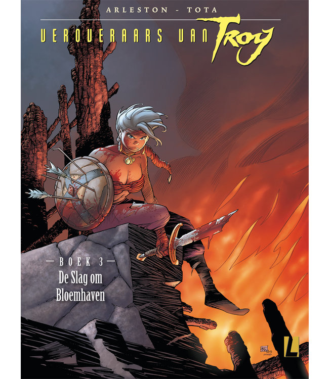 Veroveraars van Troy 03 - De Slag om Bloedhaven