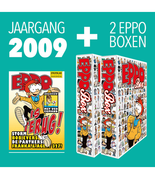 Eppo Stripblad - Jaargang 2009 + 2 Boxen