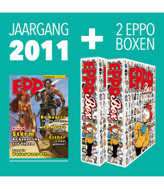 Eppo Stripblad - Jaargang 2011 + 2 Boxen