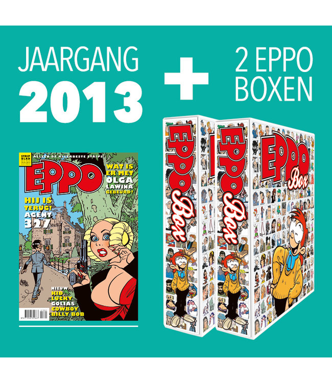Eppo Stripblad - Jaargang 2013 + 2 Boxen