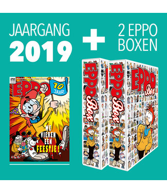 Eppo Stripblad - Jaargang 2019 + 2 Boxen