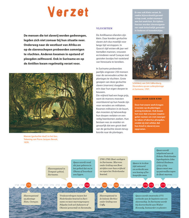 Quaco - Leven in slavernij - Schoolpakket