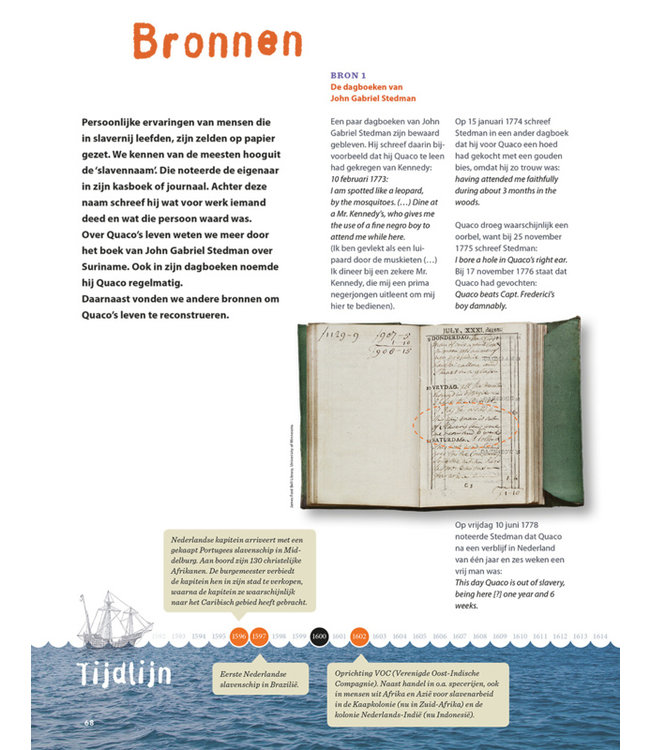 Quaco - Leven in slavernij - Schoolpakket