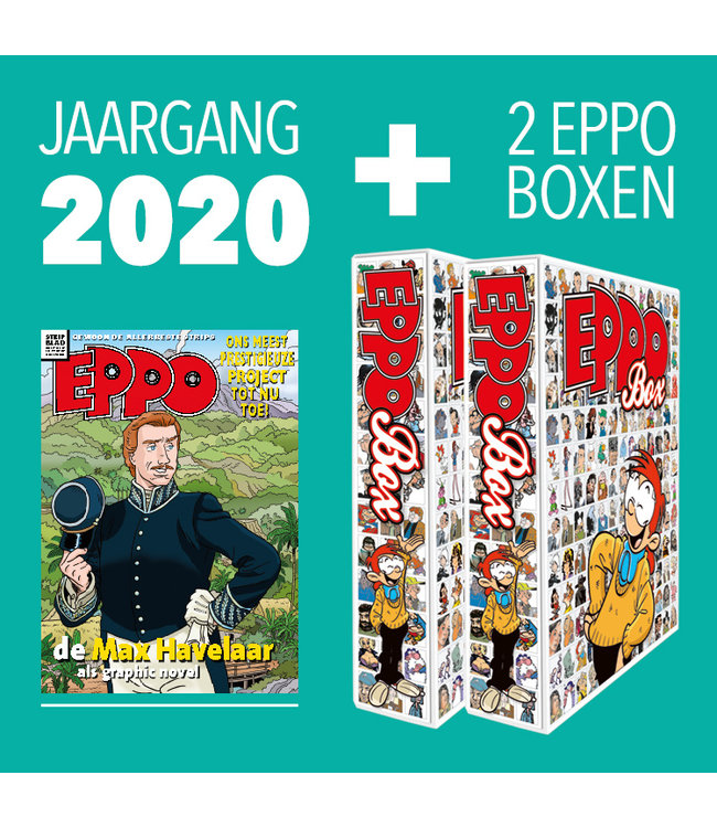 Eppo Stripblad - Jaargang 2020 + 2 Boxen