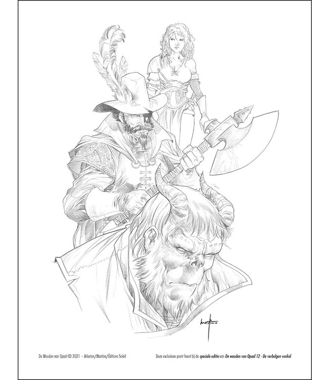 De wouden van Opaal 12 - De verbolgen vonkel - Beurs editie