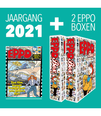 Eppo Stripblad - Jaargang 2021 + 2 Boxen