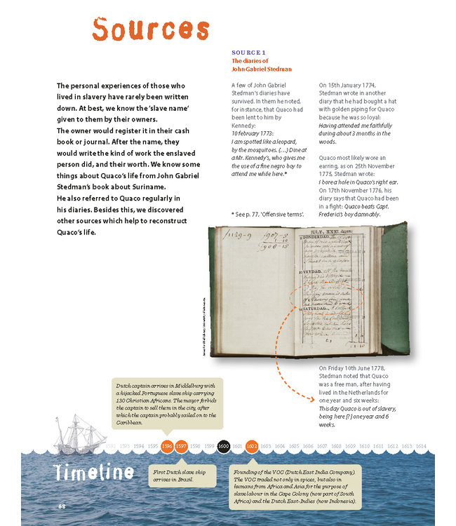 Quaco - My life in slavery - SCHOOL PACK