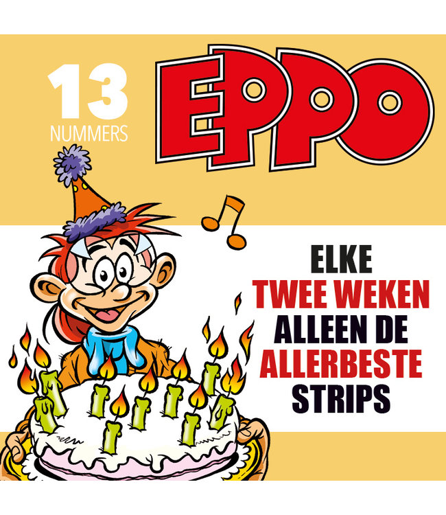 KADO | Eppo Stripblad abonnement - Halfjaar (13 nummers)